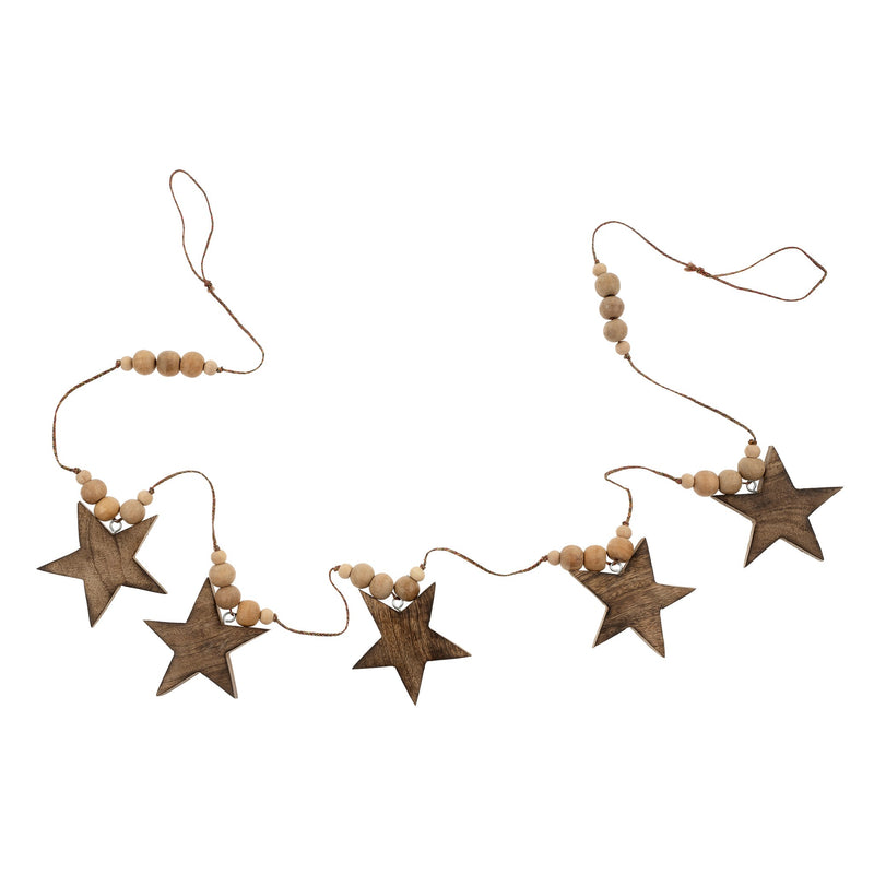 WOODEN STAR | GARLAND