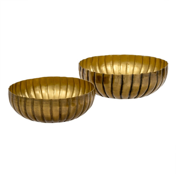 Calliope Metal Bowls S/2