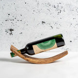 OLIVE WOOD WINE HOLDER