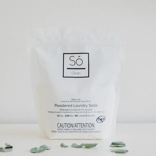 Só Clean POWDERED LAUNDRY SODA HOHM AND CO.